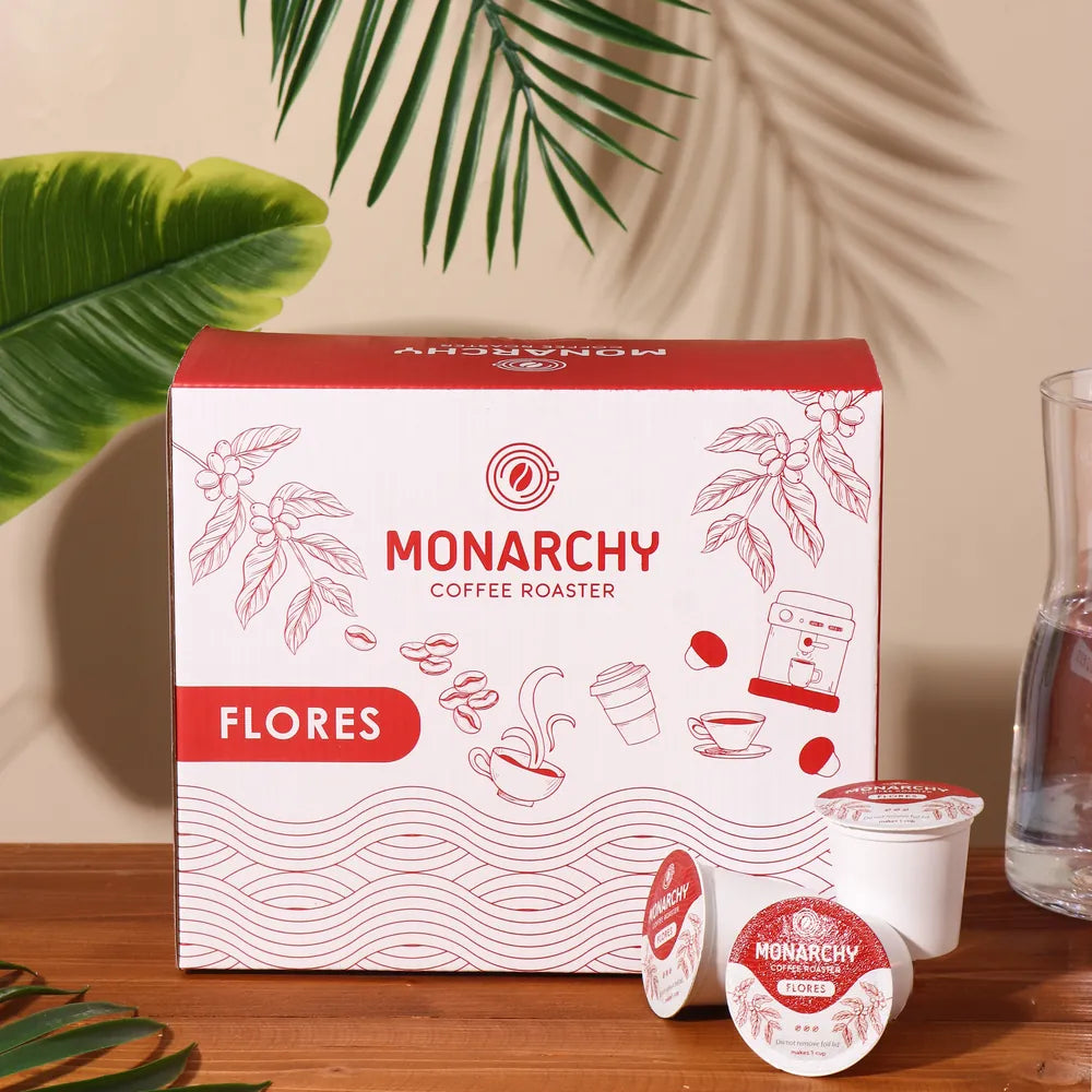 Boks kopi kapsul Flores Monarchy